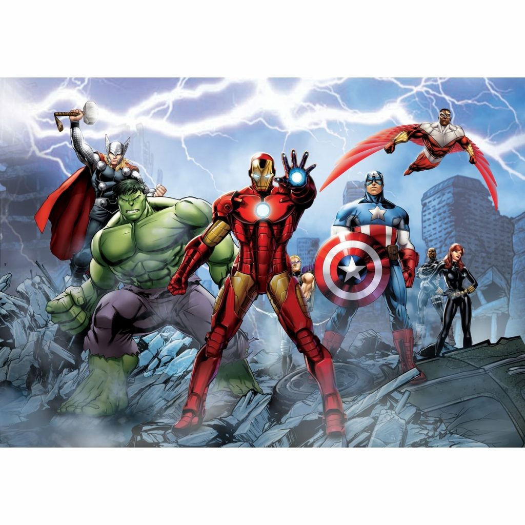 Detská fototapeta Avengers 252 x 182 cm
