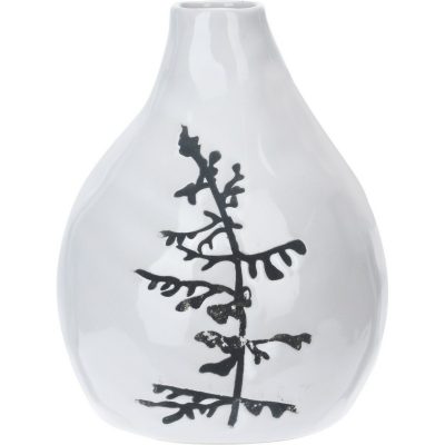 Porcelánová váza Art s dekorom stromčeka