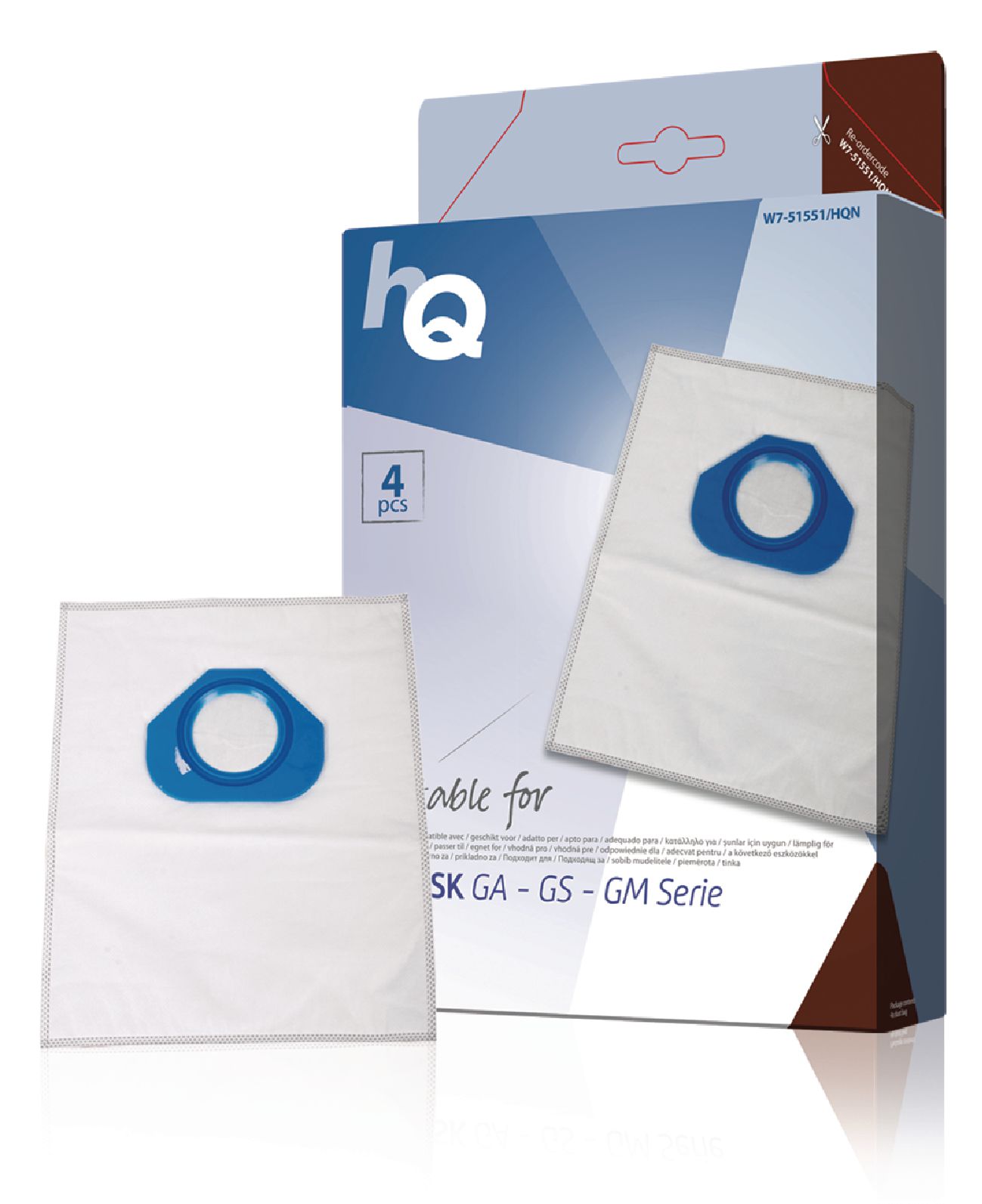 Náhradné textilné vrecká do vysávačov Nilfisk GA-GS-GM serie