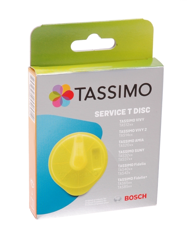 Servisný disk pre kávovary Tassimo