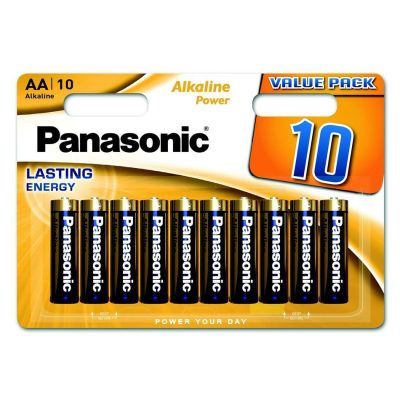 Panasonic Sada alkalických batérií AA LR6APB/10BW