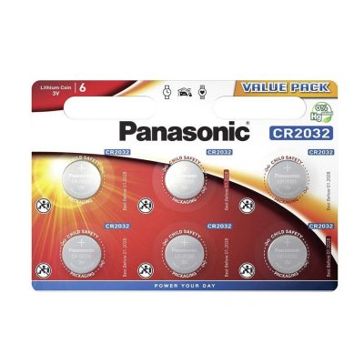 Panasonic Sada batérií CR-2032EL/6BW