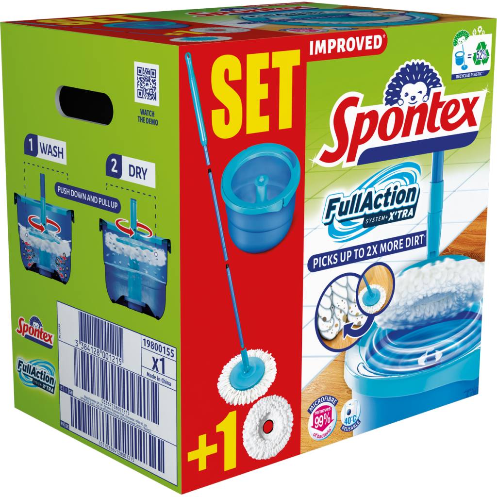 Spontex Full Action System Plus plochý mop