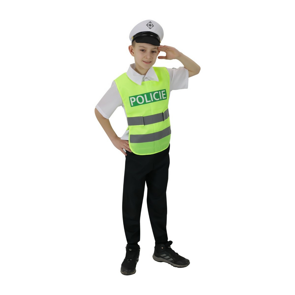 Rappa Detský kostým Dopravný policajt