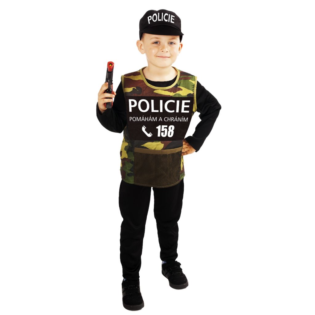 Rappa Detský kostým Policie