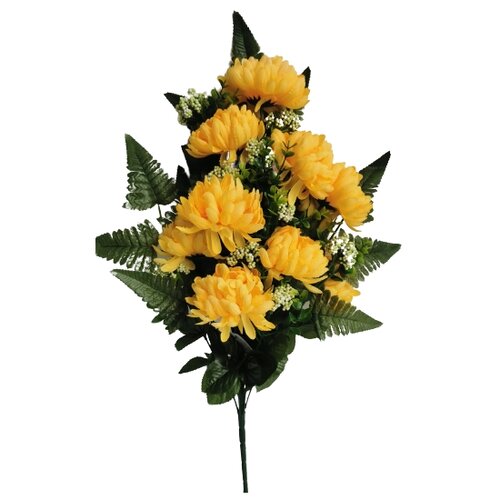 Umelá dekoratívna kytica Chryzantéma