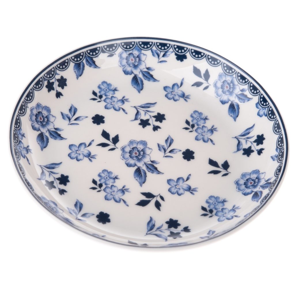Porcelánový hlboký tanier Floral