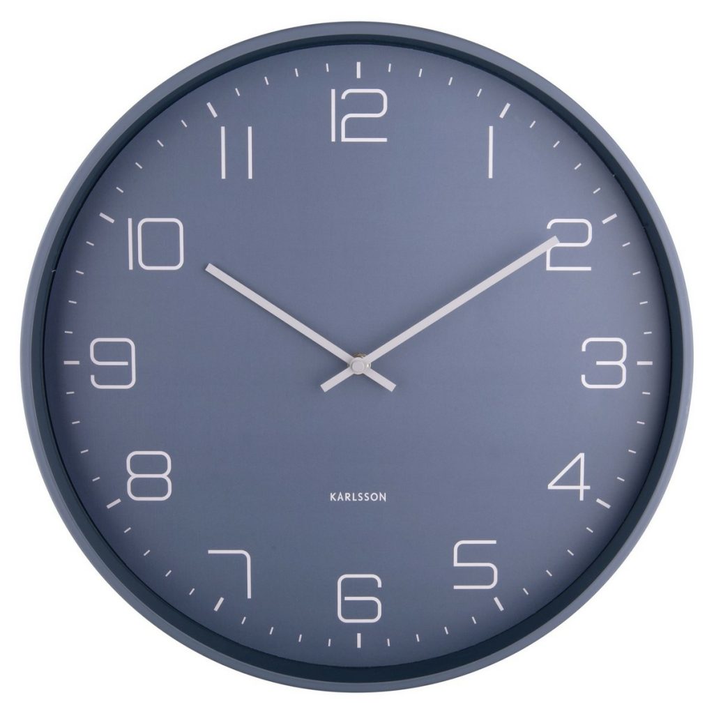 Karlsson 5751BL dizajnové nástenné hodiny
