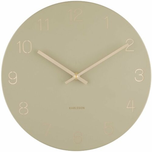 Karlsson 5788OG dizajnové nástenné hodiny