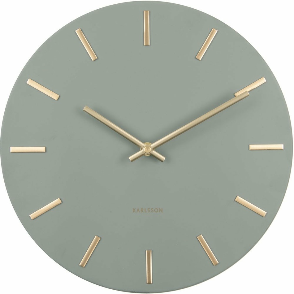 Karlsson 5821DG dizajnové nástenné hodiny