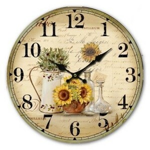 Nástenné hodiny Sunflower