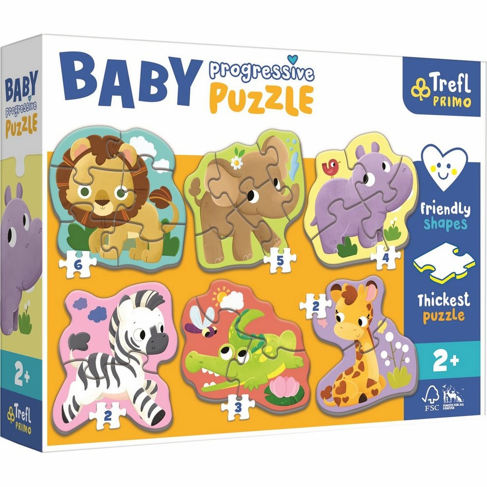 Trefl Baby puzzle Safari