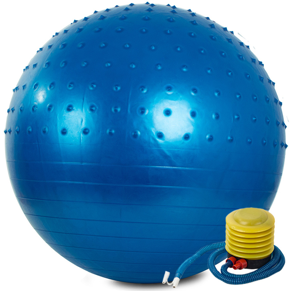 Gymnastická masážna lopta 65 cm s pumpičkou
