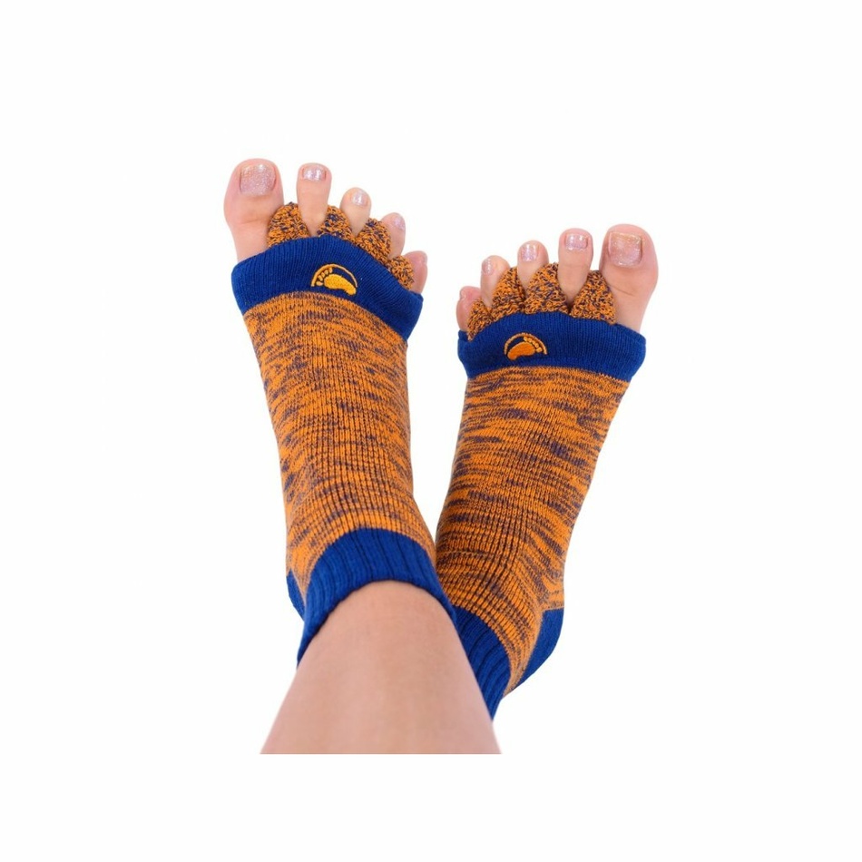 Adjustačné ponožky Orange/Blue - veľ. L