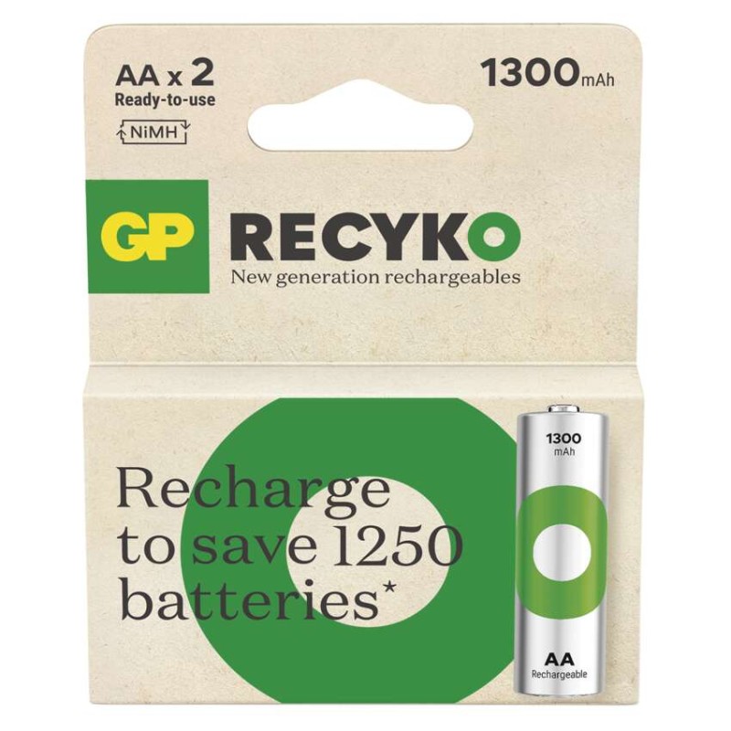 Nabíjacia batéria GP ReCyko 1300 (AA)