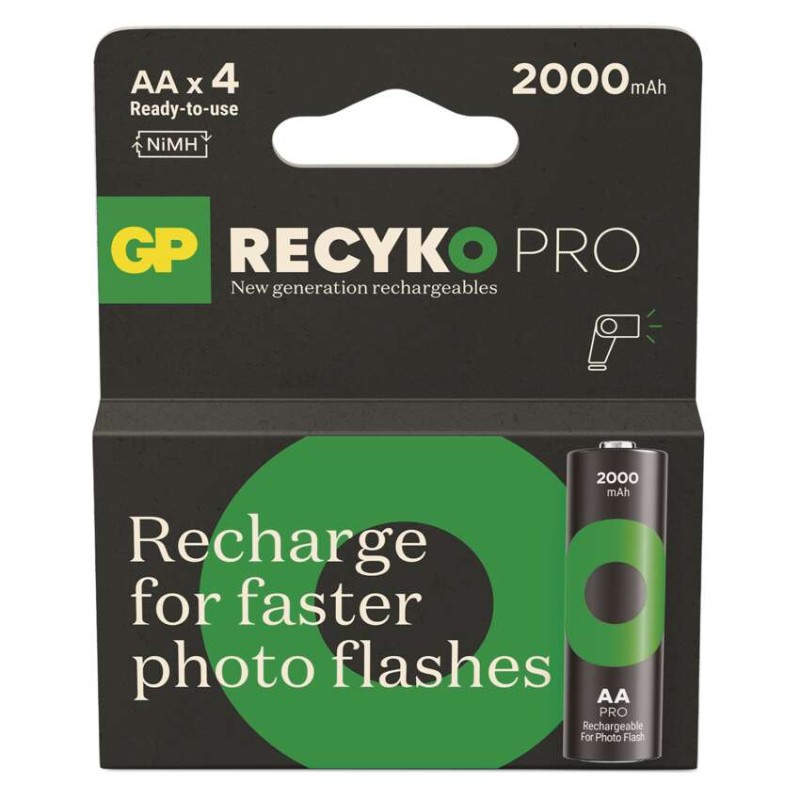 Nabíjacia batéria GP ReCyko Pro Photo Flash (AA)