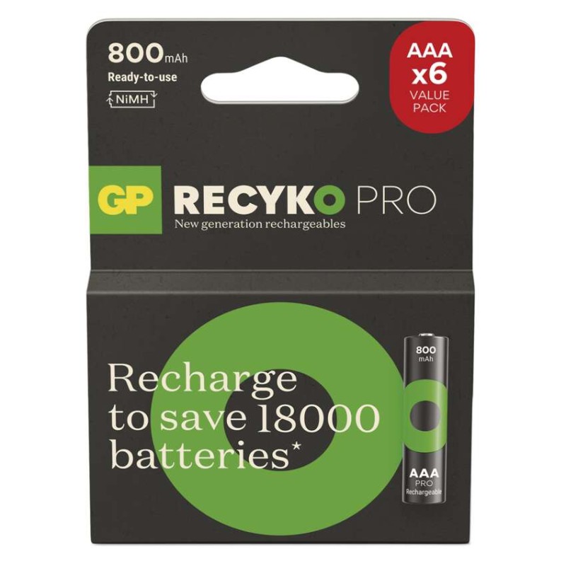 Nabíjacia batéria GP ReCyko Pro Professional (AAA)